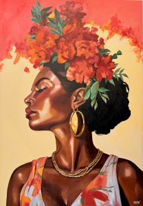 elara painting by Bagira, artist from curaçao