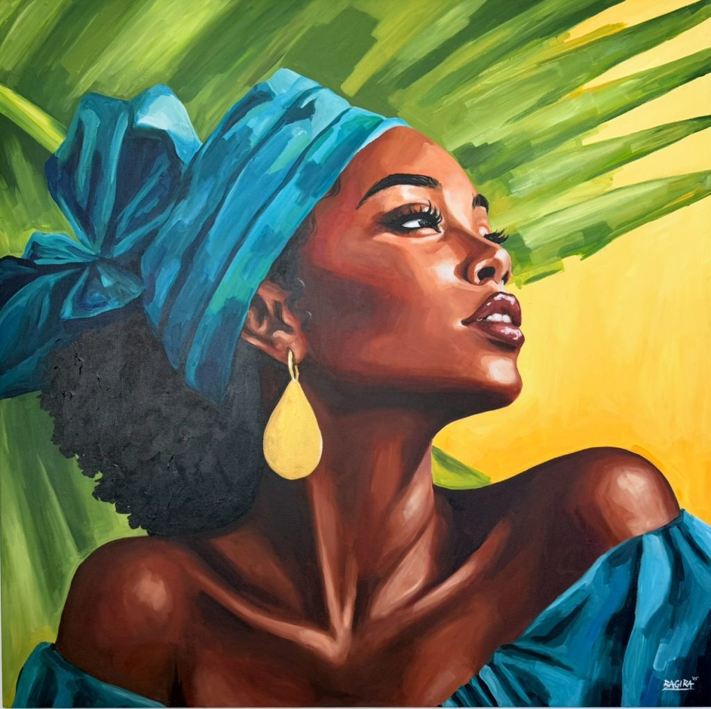 SHE DANCES WITH THE WAVES ORIGINAL BAGIRA