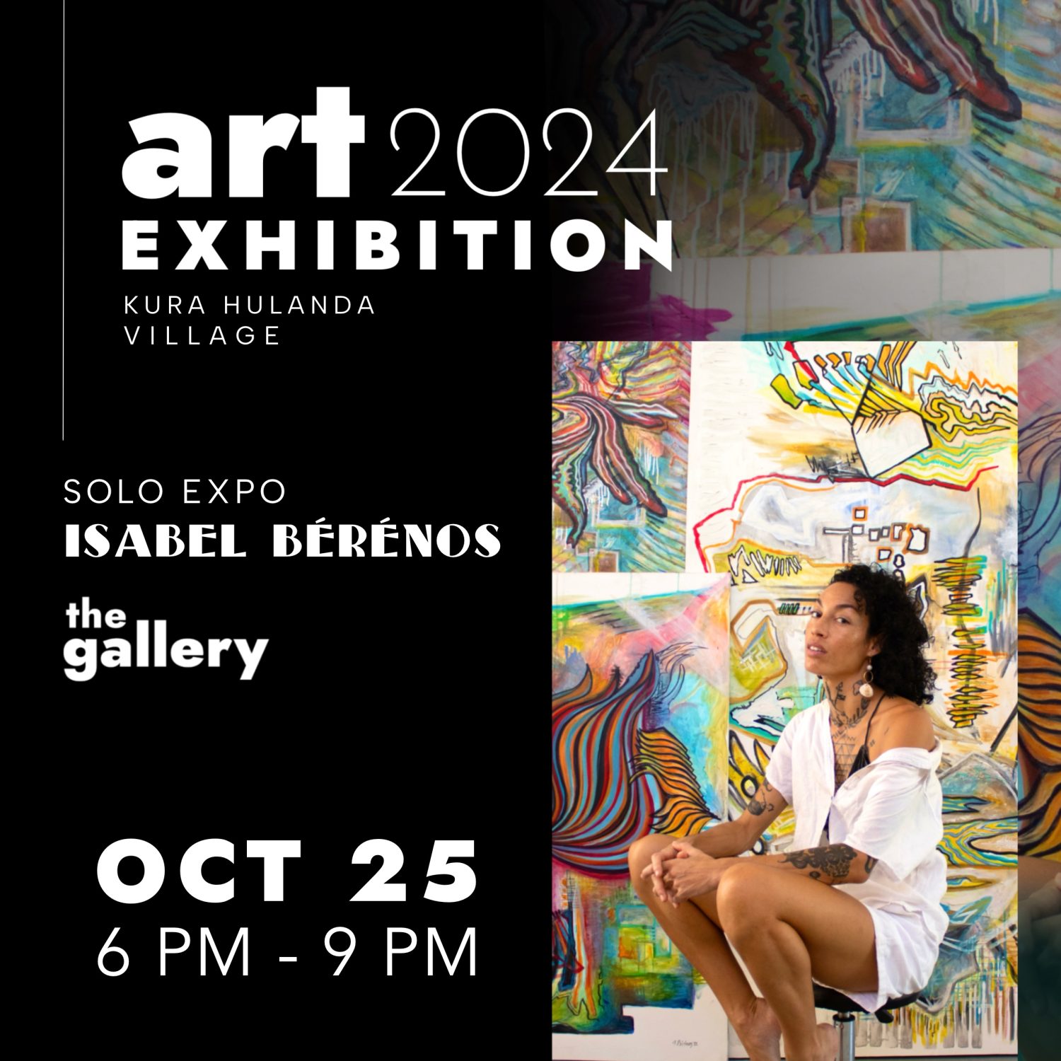 Isabel berenos solo expo at the gallery by bagira